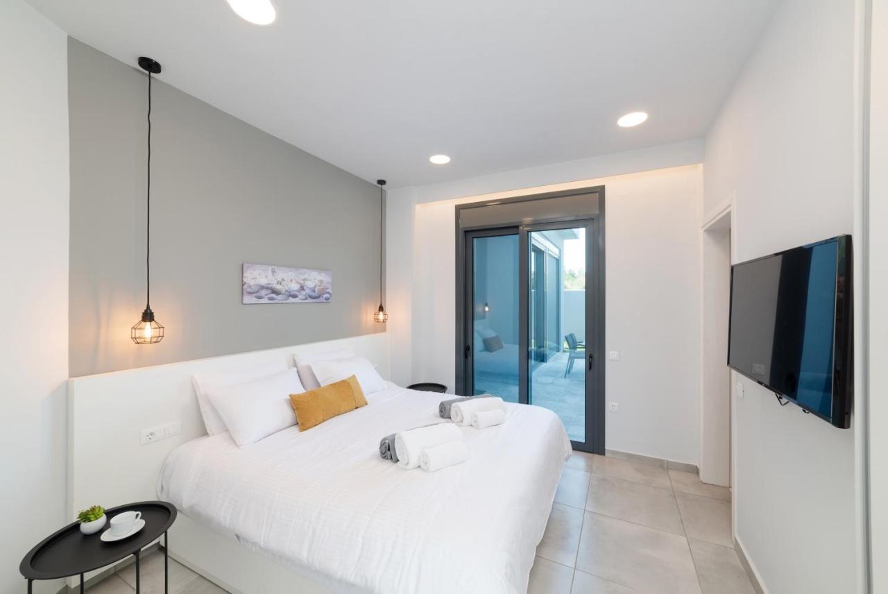 Villa Zaneti By Posarellivillas Agia Marina Eksteriør bilde