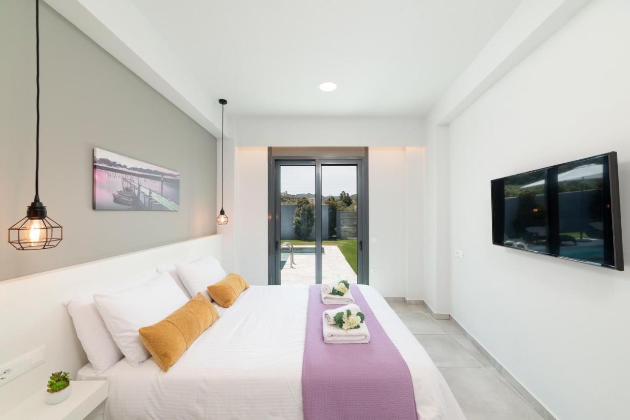 Villa Zaneti By Posarellivillas Agia Marina Eksteriør bilde