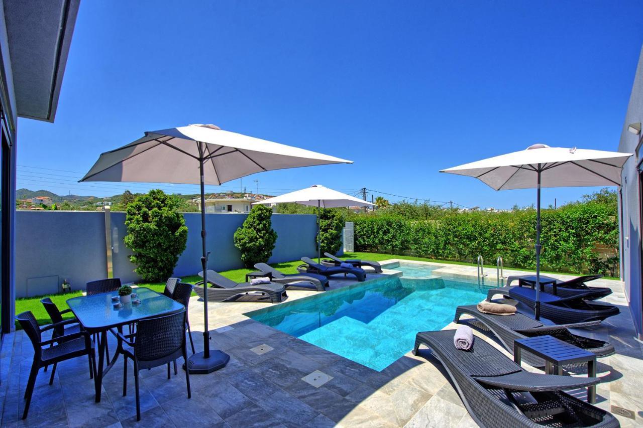 Villa Zaneti By Posarellivillas Agia Marina Eksteriør bilde